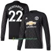 Fußballtrikots Manchester United Mkhitaryan 22 2017-2018 Langarm Auswärts-trikot kaufen