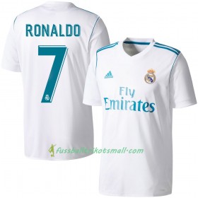 Fußballtrikots Real Madrid Ronaldo 2017-2018 Kurzarm Heimtrikotsatz kaufen