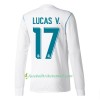Fußballtrikots Real Madrid Lucas V. 2017-2018 Langarm Heimtrikotsatz kaufen
