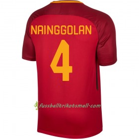Fußballtrikots AS Rom Nainggolan 4 2017-2018 Kurzarm Heimtrikotsatz kaufen