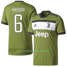 Fußballtrikots Juventus Turin Khedira 6 2017-2018 Kurzarm Ausweichtrikot kaufen