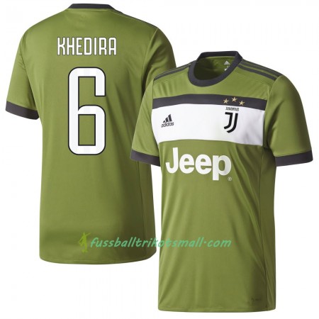Fußballtrikots Juventus Turin Khedira 6 2017-2018 Kurzarm Ausweichtrikot kaufen