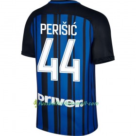Fußballtrikots Inter Mailand Perisic 44 2017-2018 Kurzarm Heimtrikotsatz kaufen