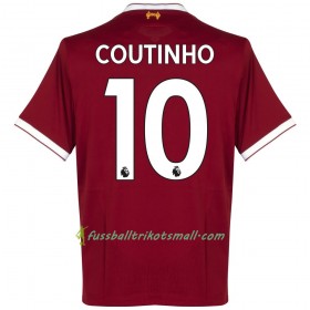 Fußballtrikots Liverpool Coutinho 2017-2018 Kurzarm Heimtrikotsatz kaufen