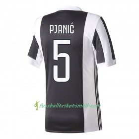Fußballtrikots Juventus Turin Pjanic 5 2017-2018 Kurzarm Heimtrikotsatz kaufen