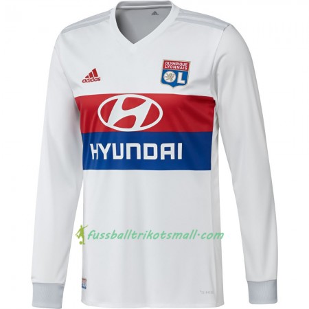 Fußballtrikots Olympique Lyon 2017-2018 Langarm Heimtrikotsatz kaufen 