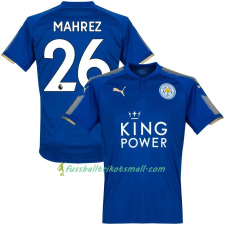 Fußballtrikots Leicester City Mahrez 2017-2018 Kurzarm Heimtrikotsatz kaufen