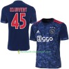 Fußballtrikots Ajax Kluivert 45 2017-2018 Kurzarm Auswärts-trikot kaufen