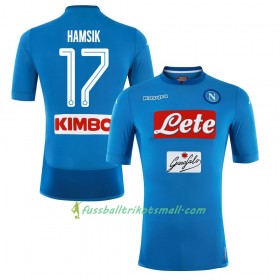 Fußballtrikots Napoli Hamsik 17 2017-2018 Kurzarm Heimtrikotsatz kaufen