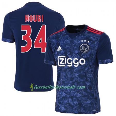Fußballtrikots Ajax Nouri 34 2017-2018 Kurzarm Auswärts-trikot kaufen