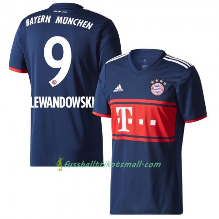 Fußballtrikots FC Bayern München Lewandowski 9 2017-2018 Kurzarm Auswärts-trikot kaufen