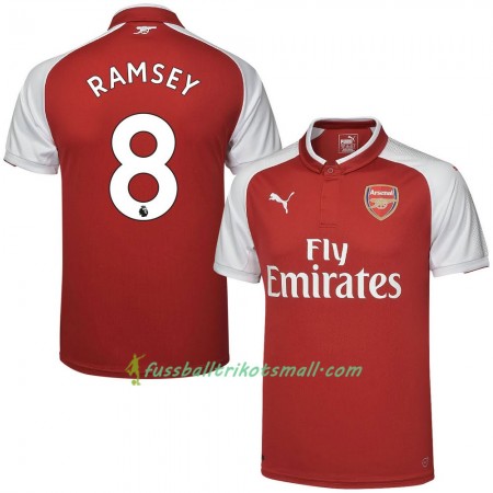 Fußballtrikots Arsenal Ramsey 2017-2018 Kurzarm Heimtrikotsatz kaufen