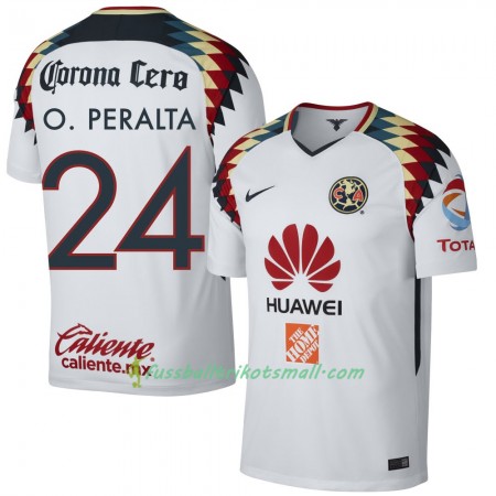 Fußballtrikots Club América O. Peralta 2017-2018 Kurzarm Auswärts-trikot kaufen