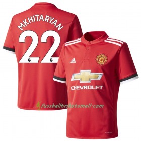 Fußballtrikots Manchester United Mkhitaryan 22 2017-2018 Kurzarm Heimtrikotsatz kaufen