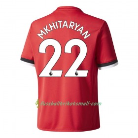 Fußballtrikots Manchester United Mkhitaryan 22 2017-2018 Kurzarm Heimtrikotsatz kaufen