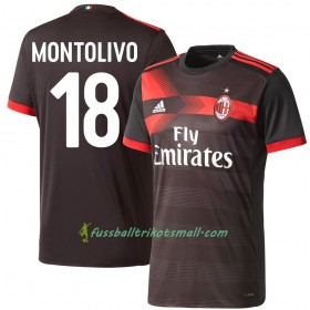 Fußballtrikots AC Mailand Montolivo 18 2017-2018 Kurzarm Ausweichtrikot kaufen