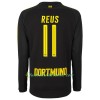 Fußballtrikots Borussia Dortmund Reus 11 2017-2018 Langarm Auswärts-trikot kaufen