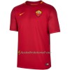 Fußballtrikots AS Rom Strooman 6 2017-2018 Kurzarm Heimtrikotsatz kaufen