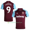 Fußballtrikots West Ham United Carroll 9 2017-2018 Kurzarm Heimtrikotsatz kaufen