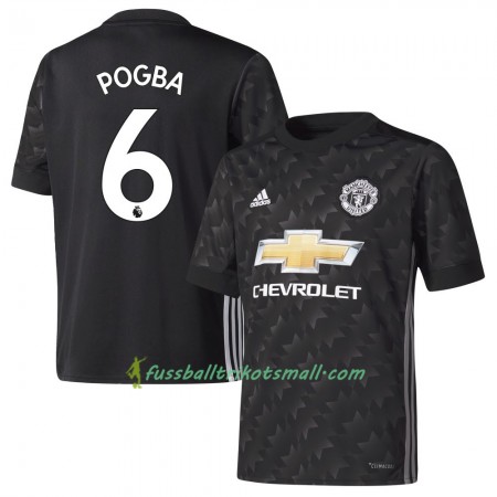 Fußballtrikots Manchester United Pogba 6 2017-2018 Kurzarm Auswärts-trikot kaufen