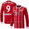Fußballtrikots FC Bayern München Lewandowski 9 2017-2018 Langarm Heimtrikotsatz kaufen