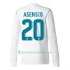 Fußballtrikots Real Madrid Asensio 2017-2018 Langarm Heimtrikotsatz kaufen