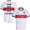 Fußballtrikots VfB Stuttgart Asano 11 2017-2018 Kurzarm Heimtrikotsatz kaufen