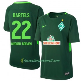 Fußballtrikots Werder Bremen Bartels 22 2017-2018 Kurzarm Heimtrikotsatz kaufen