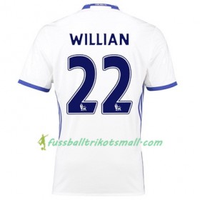 Fußballtrikots Chelsea WILLIAN 22 2017-2018 Kurzarm Ausweichtrikot kaufen