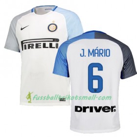 Fußballtrikots Inter Mailand J MARIO 6 2017-2018 Kurzarm Auswärts-trikot kaufen