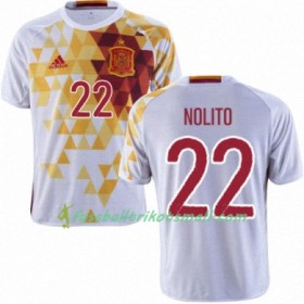 Fußballtrikots Spanien NOLITO Auswärts-trikot Euro 2016