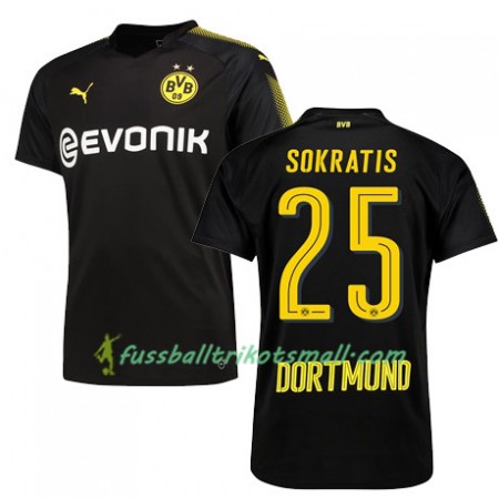 Fußballtrikots Borussia Dortmund SOKRATIS 25 2017-2018 Kurzarm Auswärts-trikot kaufen