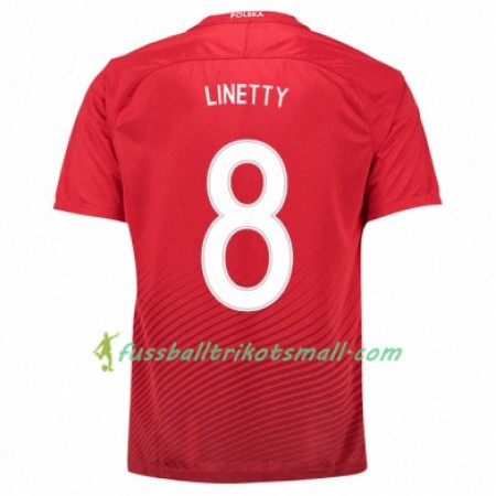 Fußballtrikots Polen KAROL LINETTY Auswärts-trikot Euro 2016