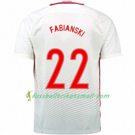 Fußballtrikots Polen LUKASZ FABIANSKI Heimtrikotsatz Euro 2016