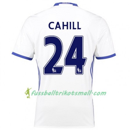Fußballtrikots Chelsea CAHILL 24 2017-2018 Kurzarm Ausweichtrikot kaufen