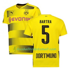 Fußballtrikots Borussia Dortmund BARTRA 5 2017-2018 Kurzarm Heimtrikotsatz kaufen