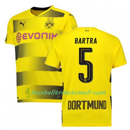 Fußballtrikots Borussia Dortmund BARTRA 5 2017-2018 Kurzarm Heimtrikotsatz kaufen