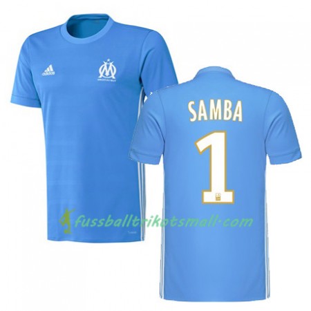 Fußballtrikots Olympique Marseille BRICE SAMBA 1 2017-2018 Kurzarm Auswärts-trikot kaufen