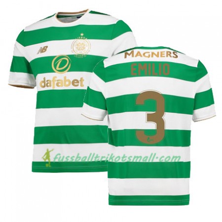 Fußballtrikots Celtic Glasgow EMILIO IZAGUIRRE 2017-2018 Kurzarm Heimtrikotsatz kaufen
