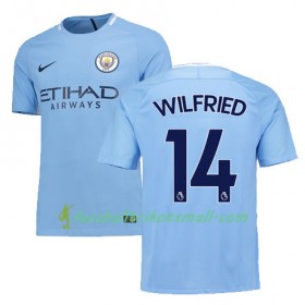Fußballtrikots Manchester City WILFRIED 14 2017-2018 Kurzarm Heimtrikotsatz kaufen