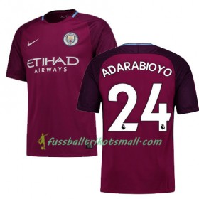 Fußballtrikots Manchester City ADARABIOYO 24 2017-2018 Kurzarm Auswärts-trikot kaufen