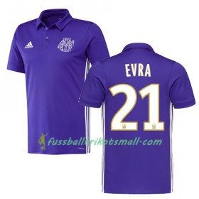 Fußballtrikots Olympique Marseille Patrice Evra 21 2017-2018 Kurzarm Ausweichtrikot kaufen