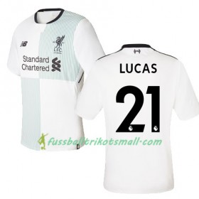 Fußballtrikots Liverpool LUCAS 21 2017-2018 Kurzarm Auswärts-trikot kaufen