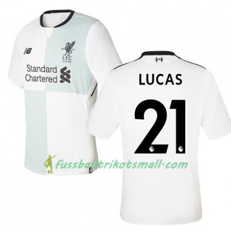 Fußballtrikots Liverpool LUCAS 21 2017-2018 Kurzarm Auswärts-trikot kaufen