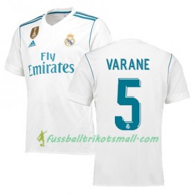Fußballtrikots Real Madrid VARANE 5 2017-2018 Kurzarm Heimtrikotsatz kaufen