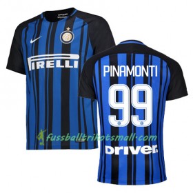 Fußballtrikots Inter Mailand PINAMONTI 99 2017-2018 Kurzarm Heimtrikotsatz kaufen