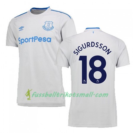 Fußballtrikots Everton SIGURDSSON 2017-2018 Kurzarm Auswärts-trikot kaufen