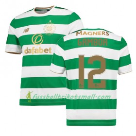Fußballtrikots Celtic Glasgow CRISTIAN GAMBOA 2017-2018 Kurzarm Heimtrikotsatz kaufen