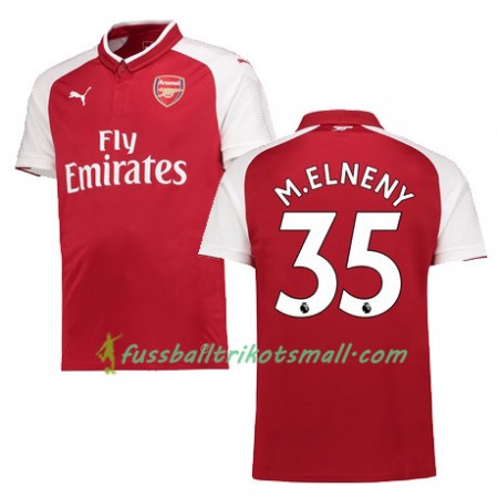 Fußballtrikots Arsenal M ELNENY 35 2017-2018 Kurzarm Heimtrikotsatz kaufen