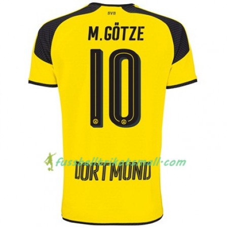 Fußballtrikots Borussia Dortmund M GOTZE 10 2017-2018 Kurzarm Ausweichtrikot kaufen